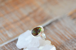 Mexican Fire Agate Ring