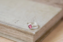 Load image into Gallery viewer, Rose Cut Pink Tourmaline Ring