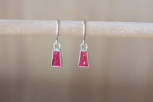Load image into Gallery viewer, Cobalto Calcite Dangle Earrings