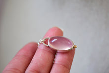 Load image into Gallery viewer, Cats Eye Rose Quartz Necklace