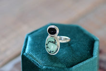 Load image into Gallery viewer, Variscite and Black Onyx Ring