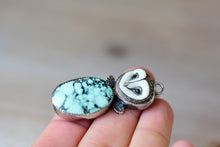 Load image into Gallery viewer, Owl and Variscite Necklace