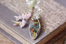 Load image into Gallery viewer, Obi Island Copper Agate Wrapped Necklace