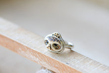 Load image into Gallery viewer, Owl Face Ring