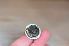 Load image into Gallery viewer, Pyritized Ammonite Ring