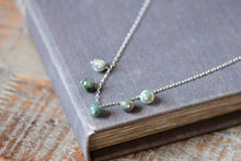 Load image into Gallery viewer, Beaded Ocean Jasper Necklace