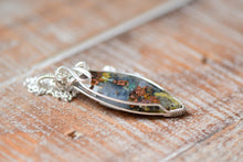 Load image into Gallery viewer, Obi Island Copper Agate Wrapped Necklace
