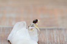 Load image into Gallery viewer, Garnet and Fire Quartz Ring